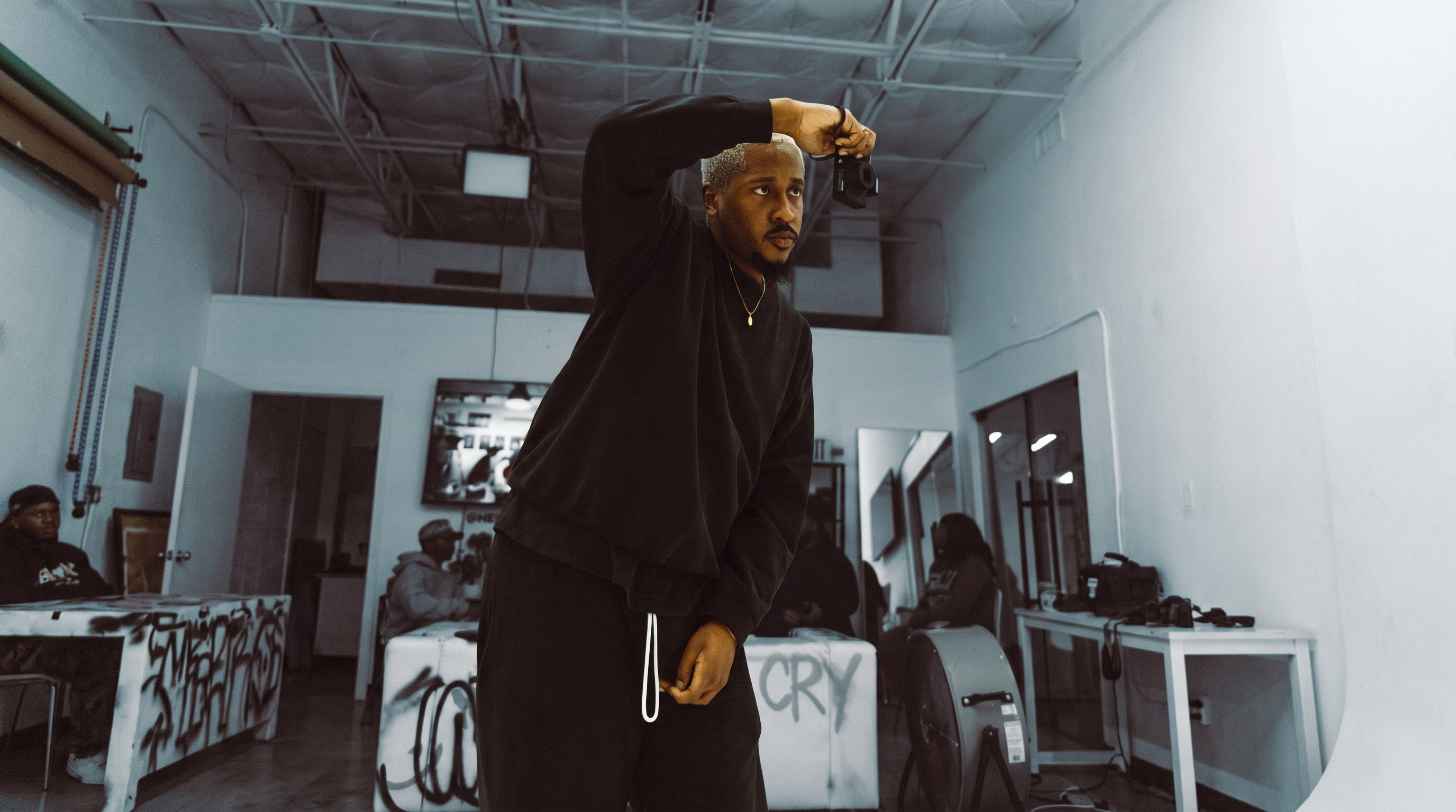 Behind the scenes at The VZN Studios in Dallas, Texas