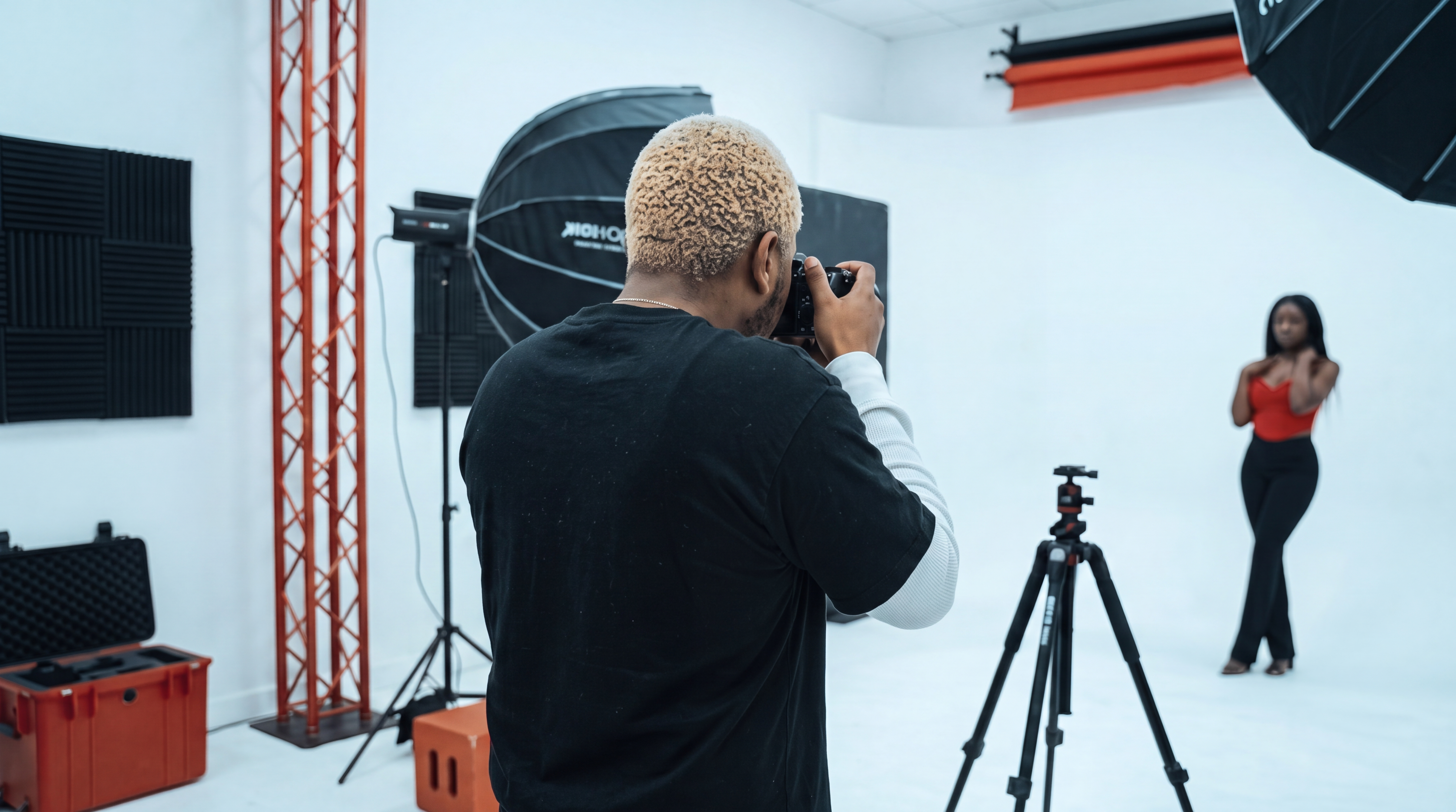 Behind the scenes at The VZN Studios in Dallas, Texas