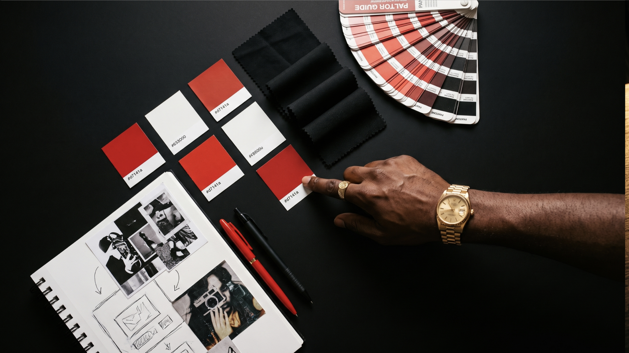 Creative direction work by The VZN Studios