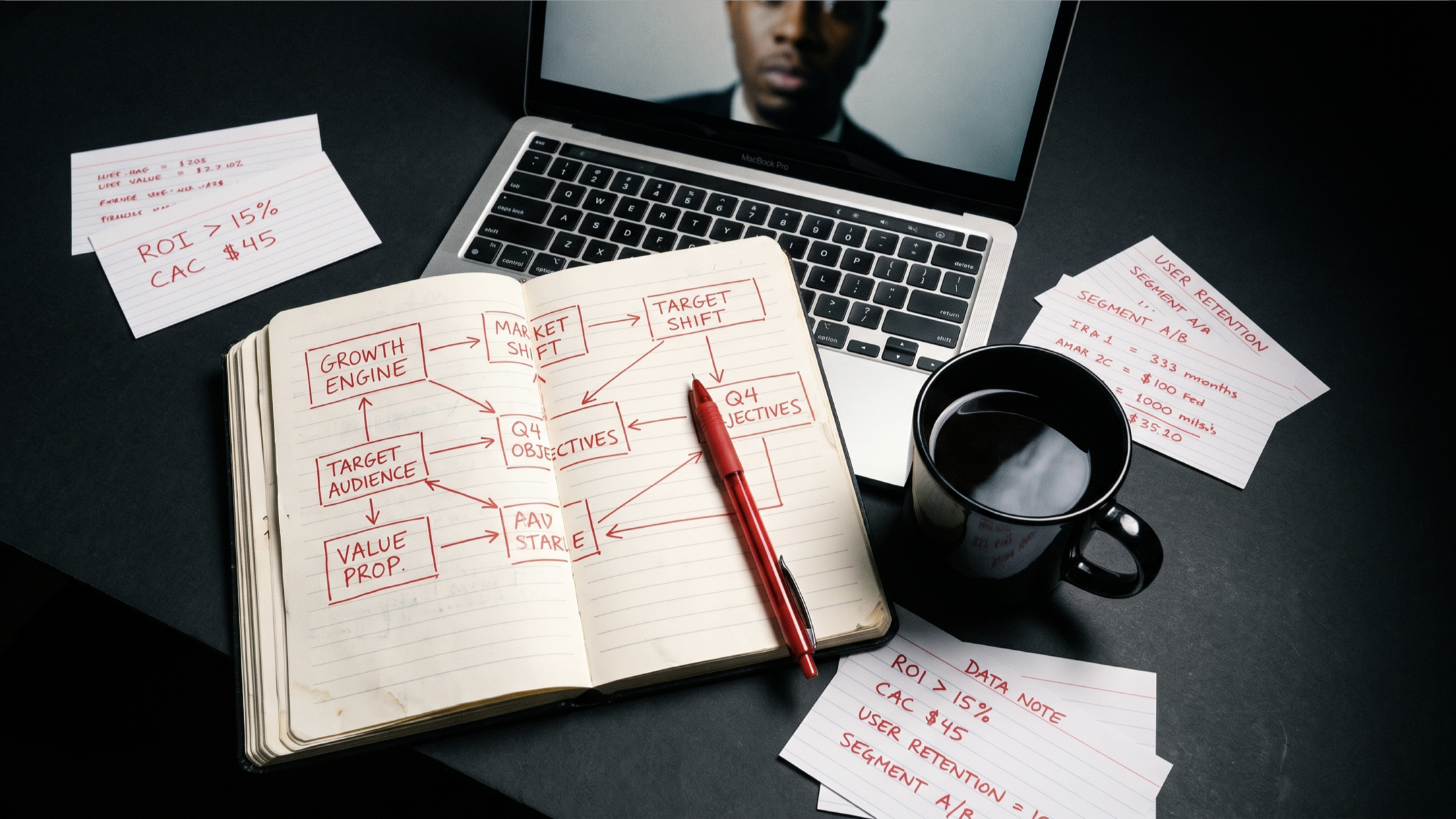Creative strategy work by The VZN Studios